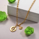 Collares de Acero Inoxidable para Mujer -BRNEG142-26692
