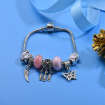 Pulseras de Charms en Laton  -BRBTG204-27143