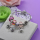 Pulseras de Charms en Laton  -BRBTG204-27099