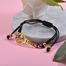 Pulsera de Charms en Acero Inoxidable Hilo -SSBTG95-26935