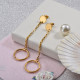 Aretes de Acero Inoxidable Hecho en Mano -SSEGG142-27236
