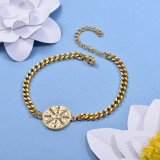 Pulseras de Letra en Laton y Acero -BRBTG142-27305