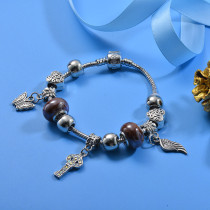 Pulseras de Charms en Laton  -BRBTG204-27142