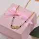 Collares de Acero Inoxidable Hecho en Mano -BRNEG142-27183
