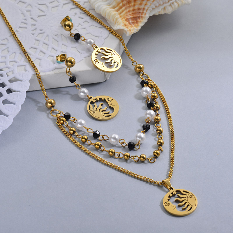 Conjuntos de Acero Inoxidable para Mujer -SSCSG142-27946