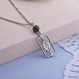 Collares de Acero Inoxidable para Mujer -SSNEG142-28028