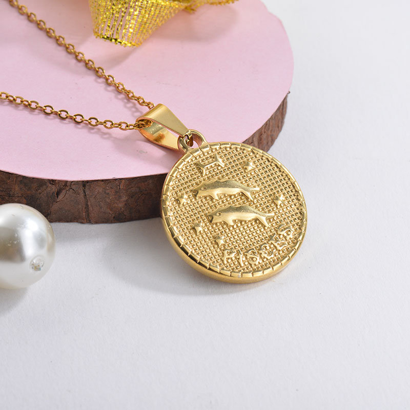 Collares de Acero Inoxidable para Mujer -SSNEG143-27807