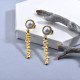 Aretes de Acero Inoxidable para Mujer -SSEGG142-27980