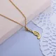 Collares de Acero Inoxidable para Mujer -SSNEG142-28035