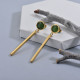 Aretes de Acero Inoxidable para Mujer -SSEGG142-27970
