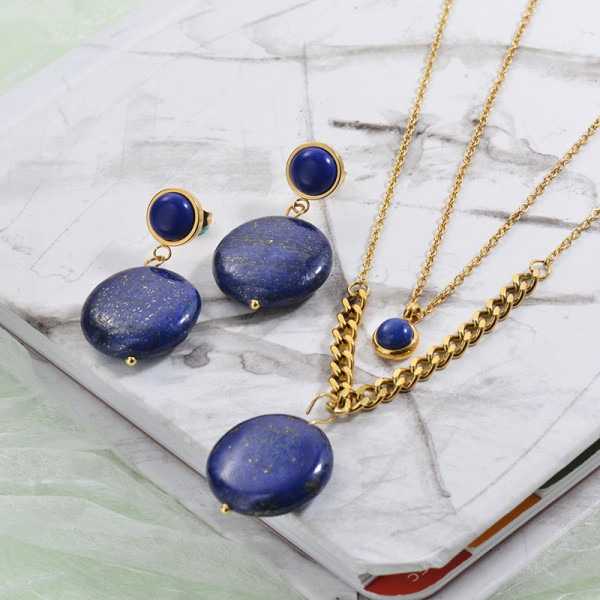 Conjuntos de Piedra Natural para Mujer -SSCSG142-27905