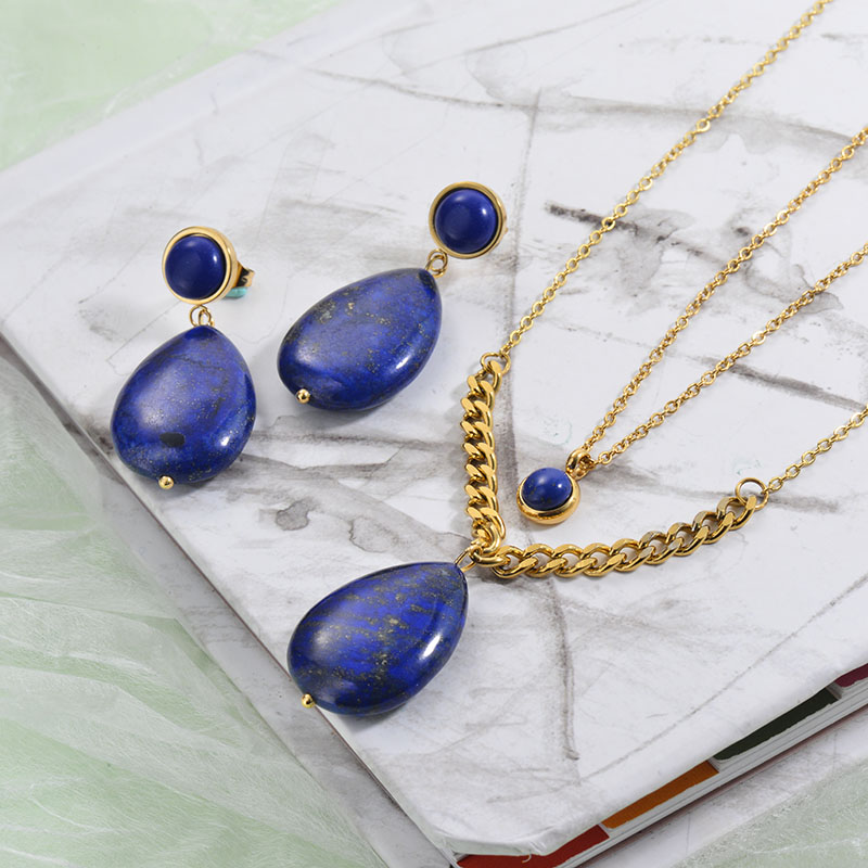 Conjuntos de Piedra Natural para Mujer -SSCSG142-27904