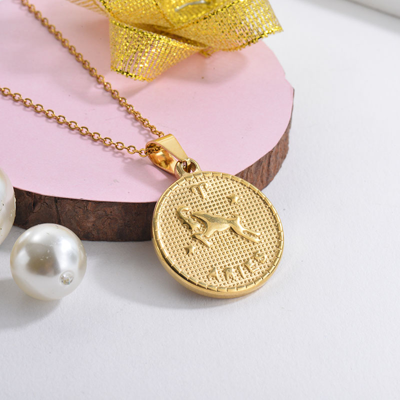Collares de Acero Inoxidable para Mujer -SSNEG143-27802
