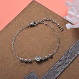 Pulseras de Acero Inoxidable para Mujer -SSBTG142-28126