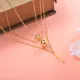 Collares de Acero Inoxidable para Mujer -SSNEG142-28241