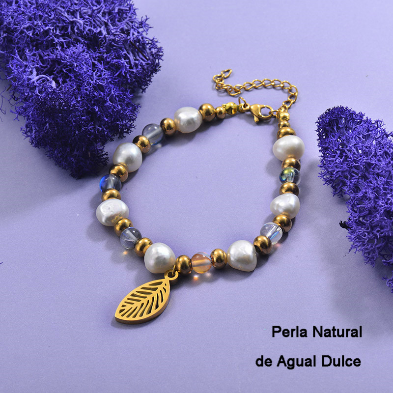 Pulseras de Perla Agua Dulce -SSBTG142-28936