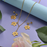 Conjunto de Joyas de Acero Inoxidable para Mujer -SSCSG142-28927