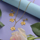 Conjunto de Joyas de Acero Inoxidable para Mujer -SSCSG142-28927