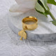 Anillos de Acero Inoxidable para Mujer -SSRGG142-28971