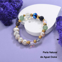 Pulseras de Perla Agua Dulce -SSBTG142-28946