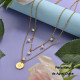 Collares de Acero Inoxidable para Mujer -SSNEG142-28920