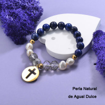 Pulseras de Perla Agua Dulce -SSBTG142-28945