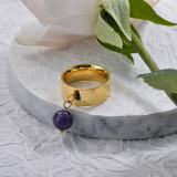 Anillos de Acero Inoxidable para Mujer -SSRGG142-28963