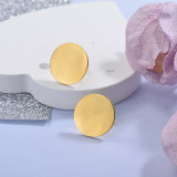 Aretes de Acero Inoxidable para Mujer -SSEGG142-28862