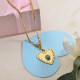 Collares de Acero Inoxidable para Mujer -SSNEG142-28838