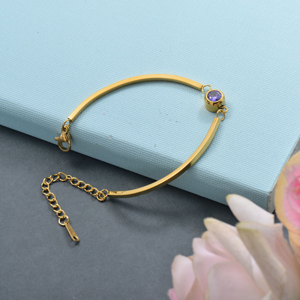 Pulseras de Acero Inoxidable para Mujer -SSBTG142-28772