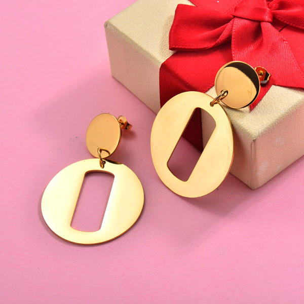 18K Gold Plated Statement Earrings