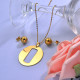 Wholesale Stainless Steel Necklace Sets with Earirng Jewelry Sets