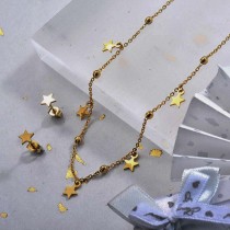 Dainty Stainless Steel Star Jewelry Sets for Women