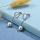 Stainless Steel Drop Earrings -SSEGG126-29421