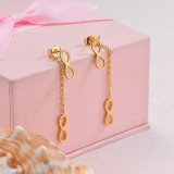 Stainless Steel Drop Earrings -SSEGG126-29451