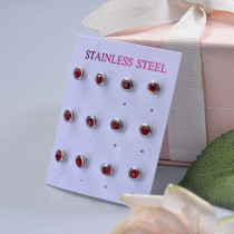 Stainless Steel Earring Sets -SSEGG126-29408