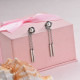 Stainless Steel Drop Earrings -SSEGG126-29478