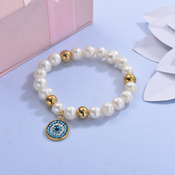 Fresh Water Pearl Beaded Bracelets -SSBTG142-29640