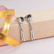 Stainless Steel Drop Earrings -SSEGG126-29503