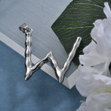 Stainless Steel Initial Letter Pendant -SSPTG146-29305