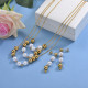 Stainless Steel Beaded Multilayer Necklace Sets -SSCSG142-29606