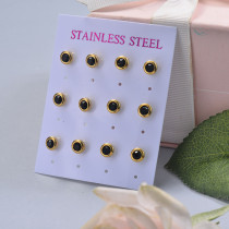 Stainless Steel Earring Sets -SSEGG126-29401