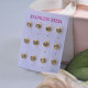 Stainless Steel Earring Sets -SSEGG126-29392