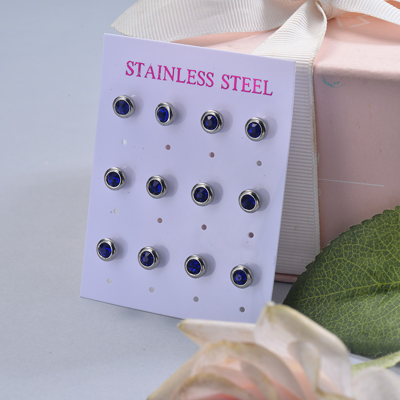Stainless Steel Earring Sets -SSEGG126-29391