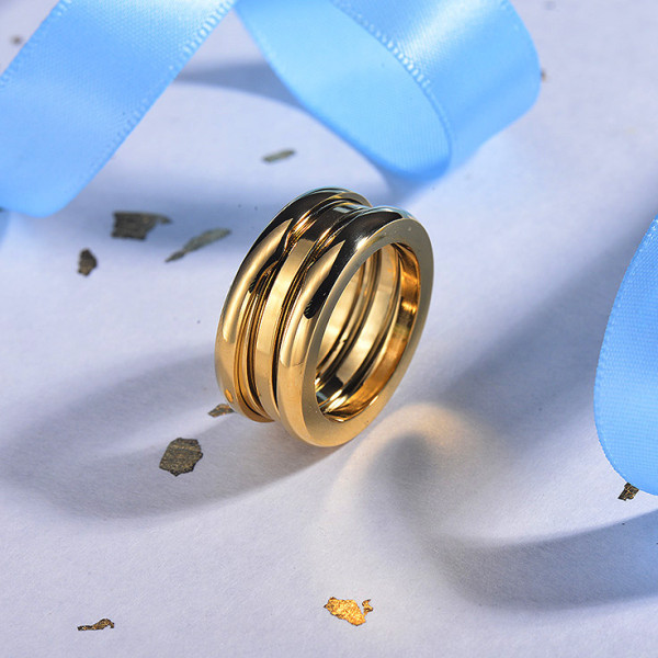 18K Gold Plated Spring Zero Ring