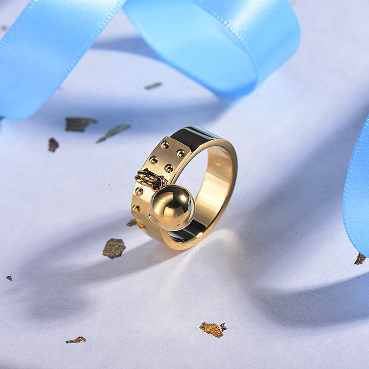 18K Gold Plated Minimalist Rings for Girls