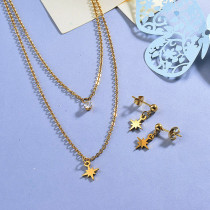 Stainless Steel Star Jewelry Sets for Women