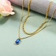 Stainless Steel Multilayered Necklace