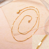 Stainless Steel 18k Gold Plated Chains -SSCDG143-31748