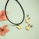 Stainless Steel 18k Gold Plated Jewelry Sets for Women -BRCSG142-31506